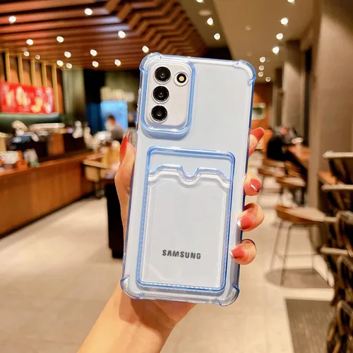 Miniatura 106 de Tuokiou Funda para Samsung Galaxy A14 5G, Fundas Protectoras Transparentes con Ranura para Tarjetas, Funda Cartera de TPU Suave Ajustada Resistente