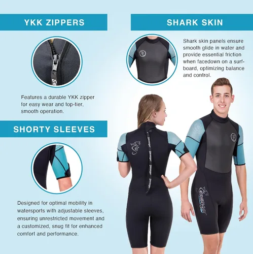Miniatura 4 de Seavenger Traje de neopreno Navigator Shorty de 0.118 in