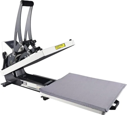 ColorSub Prensa térmica de 15 x 15 pulgadas, máquina de prensa térmica de calidad industrial con cajón deslizante, máquina de prensa de calor para