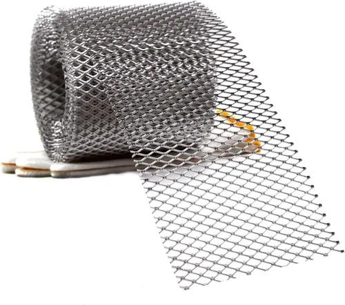 Miniatura 7 de Carligo Protector de canaleta grueso, protectores de hojas para canalones, rollo de protección de canaletas de filtro de hojas de aluminio de 5