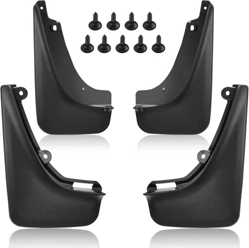 BDFHYK Protectores contra salpicaduras de barro, 4 protectores de lodo laterales delanteros y traseros compatibles con Jeep Cherokee 2019-2020 5ª