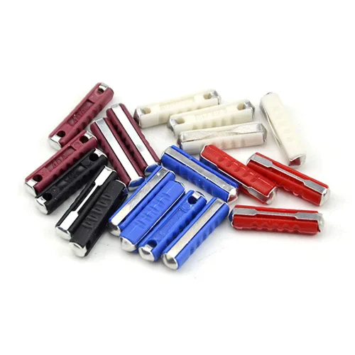 Miniatura 4 de WMYCONGCONG 200 fusibles de automóvil europeos para automóviles 5A, 8A, 16A, 25A, 40A, para autos clásicos, estilo antiguo, no de cerámica