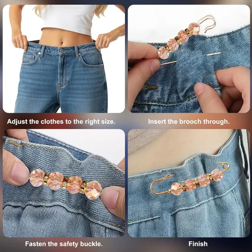 Miniatura 3 de 10 broches de CTCTBSJO Weater Chal Clips de cuello de chal, alfileres para camisa, clips de camisa vintage, pin de seguridad para mujeres y niñas