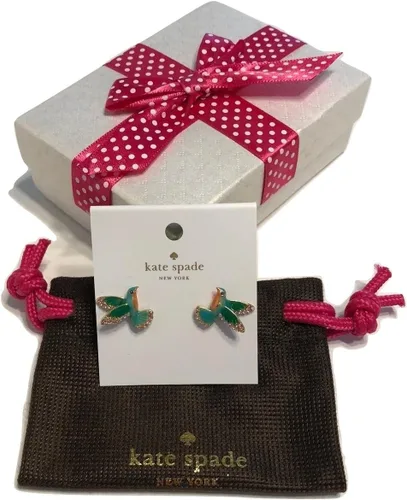 Miniatura 2 de Kate Spade New York Scenic Route Aretes de colibrí O0RU2496, Metal