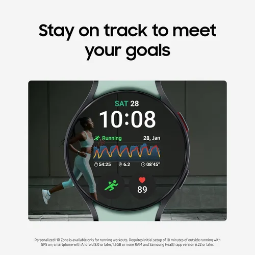 Miniatura 3 de SAMSUNG Galaxy Watch 6 44mm LTE, rastreador de fitness, zonas de frecuencia cardíaca personalizadas, coaching avanzado del sueño, monitor cardíaco