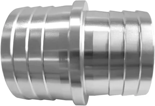Acoplador de empalme de púa de manguera de 1-1/4" a 1-1/2" pulgadas, accesorio de reparación, conector adaptador de aluminio para radiador,