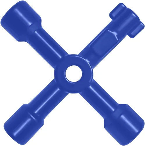 Miniatura 11 de YOUMI Herramientas marinas multifuncionales Llave de control universal Gabinete Llave dinamométrica Llave cruzada Llave de puerta de tren (negro)