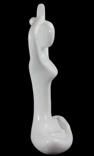Miniatura 4 de Seraphic Estatua de postura de montaña de yoga, regalos de escultura para mujeres, decoración del hogar o habitación, estatuas/figuras de manos