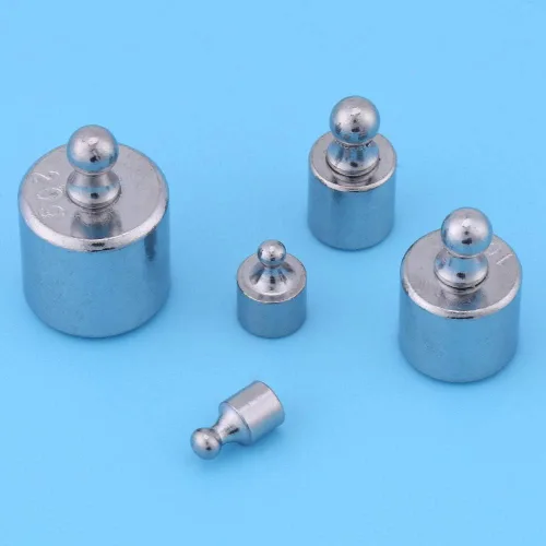 Miniatura 3 de FTVOGUE Juego de pesas de báscula, 5 piezas de báscula de calibración de peso, kit de prueba de peso para balanza digital 0.04 oz 0.07 oz 0.18 oz