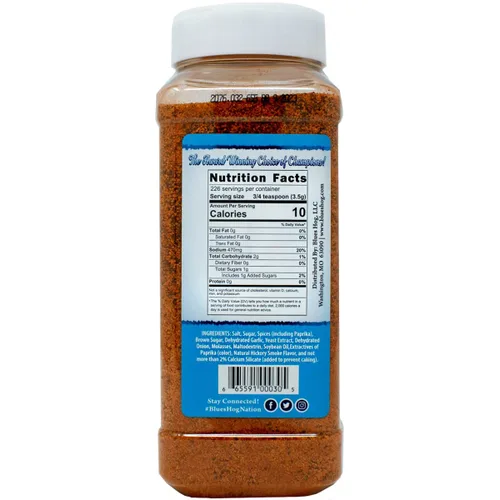 Miniatura 2 de Blues Hog Condimento dulce y salado, exfoliante seco gourmet con calor dulce, totalmente natural, sin gluten, fabricado en los Estados Unidos