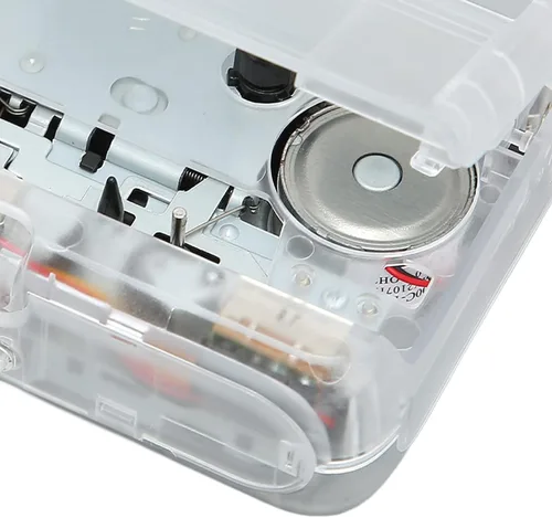 Miniatura 9 de Reproductor de casete portátil, reproductor de cinta Bluetooth, radio FM, reproductor de cinta de casete estéreo/grabadora con auriculares, función
