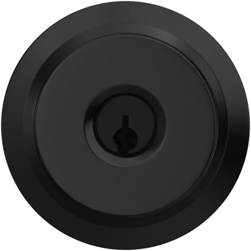 Miniatura 8 de SCHLAGE F51A BWE 622 - Pomo de puerta Bowery, cerradura de entrada con llave, color negro mate Mate negro