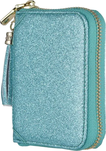 Miniatura 2 de Tarjetero de piel para tarjetas de crédito y carnet de identidad, con tecnología RFID, para mujer