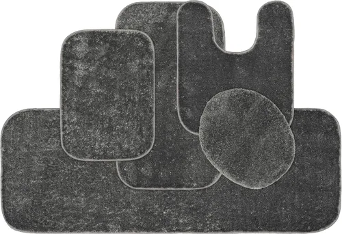 Miniatura 88 de Garland Rug Gramercy - Alfombra de baño rectangular lavable de polipropileno de felpa de 20 x 34 pulgadas, color azul lavabo, suave, absorbente