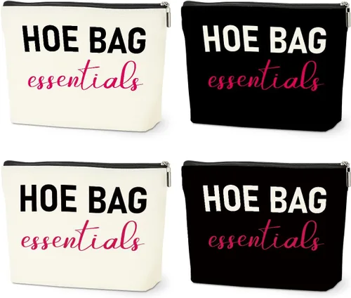 Miniatura 14 de Bolsa organizadora de cables de 2 piezas, divertida bolsa de maquillaje, bolsa de carga, bolsa de cosméticos, bolsa de almacenamiento de viaje