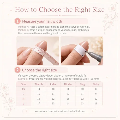 Miniatura 4 de Sun&Beam Nails Uñas a presión hechas a mano medianas con diseño de concha rosa metálica con acabado brillante, 10 piezas para uso diario y ocasiones
