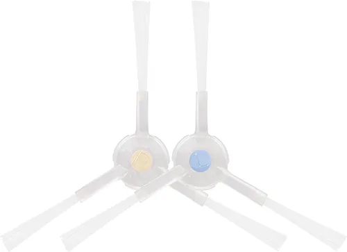 Miniatura 6 de 4 pares de cepillos laterales de repuesto compatibles con NARWAL T10 J1 J2 robot aspirador accesorios