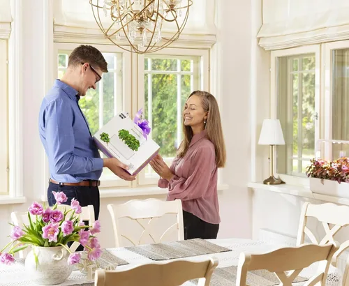 Miniatura 8 de Click & Grow Smart Garden 3 - Kit de jardinería para interiores (incluye cápsulas de albahaca)