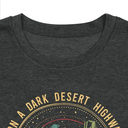 Miniatura 2 de Camisetas de aventura para mujer, camiseta retro de la carretera del desierto, divertida camiseta gráfica de la naturaleza, casual, de algodón