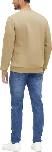 Miniatura 3 de MAGCOMSEN Sudadera de cuello redondo para hombre, de manga larga, informal, cálido, forro polar