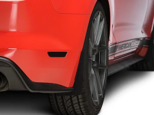 Miniatura 3 de Juego de protectores contra salpicaduras sin taladro, delanteras y traseras para Mustang 2015-2020 GT Ecoboost V6