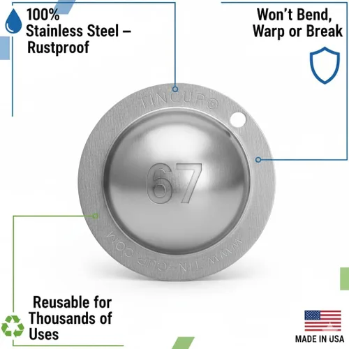 Miniatura 2 de Tin Cup Plantilla de marcador de pelota de golf, herramienta de personalización premium para golfistas, marcador de pelota de diseño personalizado