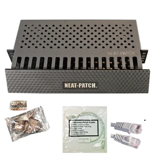 Miniatura 3 de Neat Patch MINI 1U Unidad de gestión de cables de bajo perfil