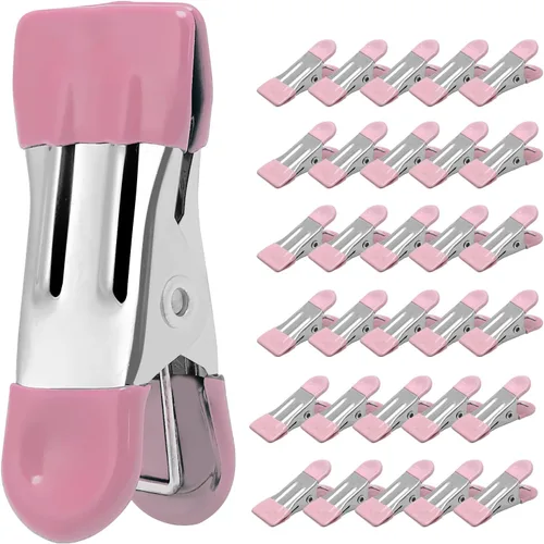 Miniatura 13 de Pinzas de Ropa Resistentes Paquete de 30, Clips de Metal de 2.17 Pulgadas, Pinzas para Ropa para Secado de Fotos Tendedero Lavandería Calcetines