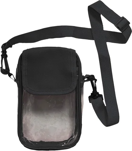 Miniatura 25 de Mini bolsa para estadio – Bolsa cruzada transparente compacta de 7.5 pulgadas – Juegos, graduaciones, conciertos – Aprobado por la NCAA de seguridad