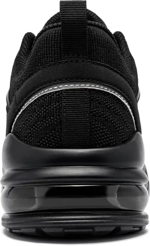 Miniatura 4 de LARNMERN Zapatos antideslizantes para servicio de alimentos para hombre, con amortiguación de aire, antideslizantes, para cocina, cocinero, trabajo