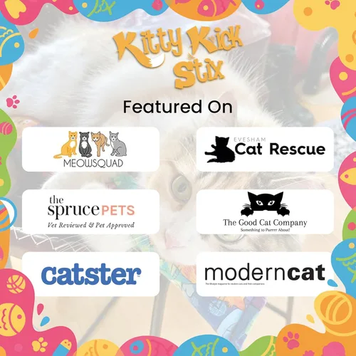 Miniatura 7 de Kitty Kick Stix Hierba gatera a granel de alta calidad fabricada en Estados Unidos, 100% natural, la mejor hierba gatera para gatos, pezón de gato