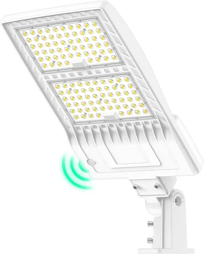 Miniatura 25 de Luz LED de Poste para Estacionamiento de 480V 320W con Montaje de Ajuste Deslizante, Luces LED Tipo Caja UL DLC Certificadas 44800LM 5000K Luces
