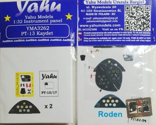 Miniatura 2 de Yahu Modelo YMA3262 1/32 PT-13 Kaydet para Roden Accesorios para Aviones