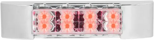 Miniatura 18 de GG Grand General 75170 Luz sellada ámbar/ámbar (6" rectángulo 8 LED, alto/bajo 3 cables)