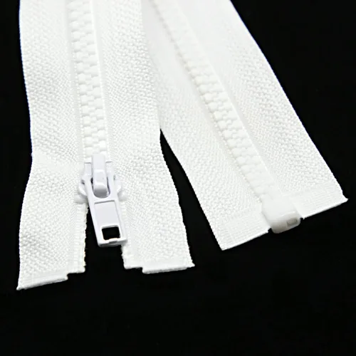 Miniatura 21 de Leekayer 2 cremalleras separadoras #5 de 27 pulgadas para abrigos de costura, chaqueta de cremallera, 26.8 in, cremalleras de plástico moldeado Negro