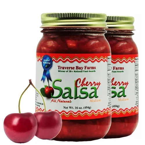 Miniatura 9 de Traverse Bay Farms Salsa gruesa - Caliente: fabricada en pequeños lotes con la mayor cantidad de productos cultivados localmente como sea posible.