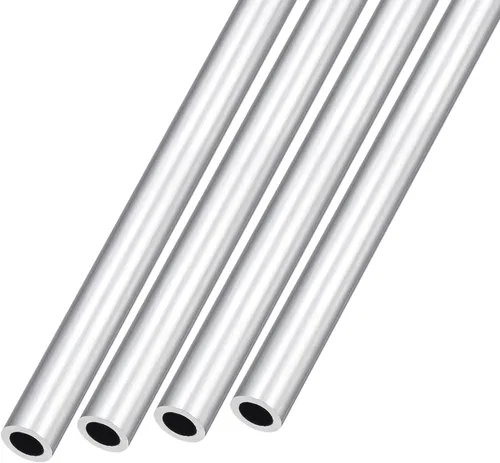 Miniatura 28 de METALLIXITY Tubo de aluminio 6063 (0.118 in de diámetro exterior x 0.079 in de diámetro interior x 11.811 in de largo), 4 piezas, tubo redondo