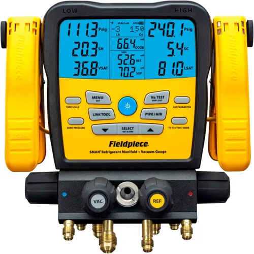 Miniatura 4 de Fieldpiece SM380V SMAN colectores de admisión, negro