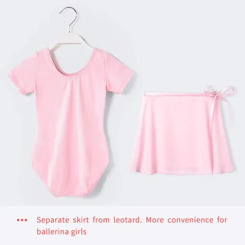 Miniatura 2 de Stelle - Leotardos de ballet para niñas - Conjunto de vestido de danza con falda y medias (infantes, niñas pequeñas y niñas grandes)