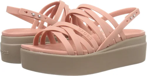 Miniatura 7 de Crocs Brooklyn - Cuña baja con tiras