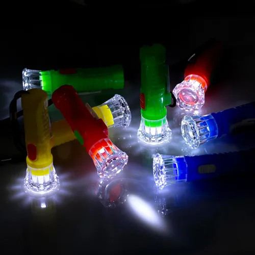 Miniatura 2 de PROLOSO Mini linternas de juguete con cordón LED de bolsillo linterna de juguete conjunto de niños recuerdos de fiesta 20 piezas
