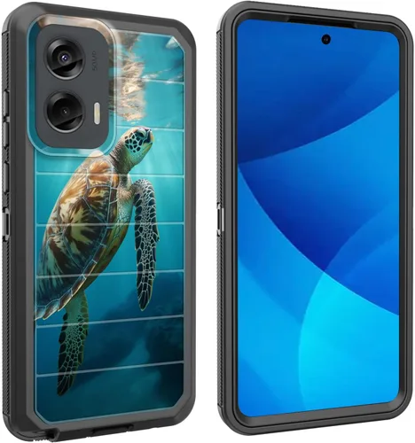 Miniatura 64 de Funda para Moto G Play 4G 2024, cuerpo completo, protección contra caídas, resistente, 3 capas, militar, resistente, duradera, para Motorola Moto G