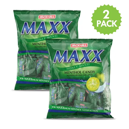 Miniatura 2 de Jack'n Jill - Maxx Honey Mansi - Caramelos de mentol, paquete de 2, peso neto de 14.10 onzas