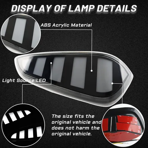 Miniatura 3 de Switchback - Lámpara LED antiniebla frontal blanca y ámbar con destello dinámico LED intermitente – Compatible con Toyota bZ4X 2023 XLE Limited