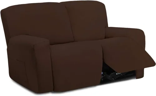 Miniatura 32 de Easy-Going - Funda elástica de microfibra para sofá reclinable seccional, suave vellón ajustable a tu sofá de 2 cuerpos, lavable, protege tus