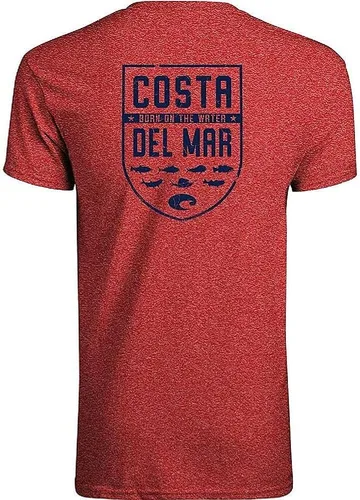 Miniatura 5 de Costa Del Mar Camiseta de manga corta Species Shield para hombre