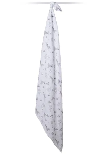 Miniatura 2 de Lulujo Manta para bebé, unisex, suave, 100% muselina de algodón, manta de recepción neutra para niñas y niños, 47 x 47 pulgadas, África