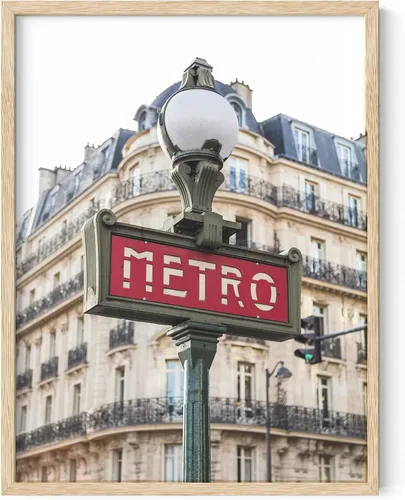 Miniatura 12 de HAUS AND HUES París - Póster de pared para dormitorio (sin marco, 16 x 20 pulgadas)