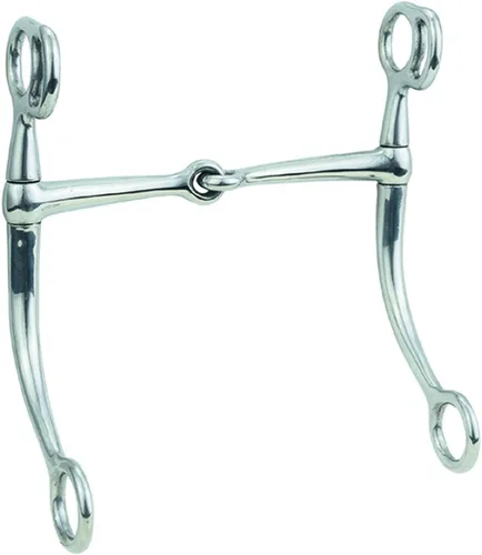 Miniatura 7 de Weaver LeatherTom Thumb Bit, 5" Roller Mouth, Stainless Steel