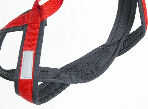 Miniatura 5 de Neewa Arnés X-Back Racing – Grande, rojo Equipo duradero para esquiar en trineo para perros Ajuste cómodo ajustable Cuello 17 pulgadas, pecho
